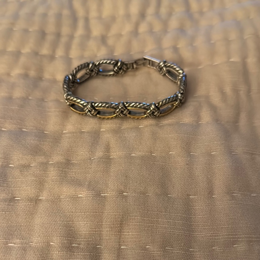 Brighton Silver and Gold Bracelet
